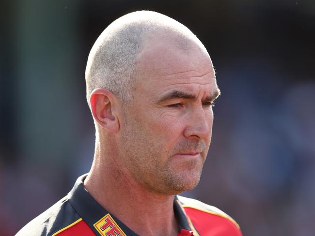 Steven King during his time coaching at Gold Coast. Picture: Jason McCawley/AFL Photos/via Getty Images