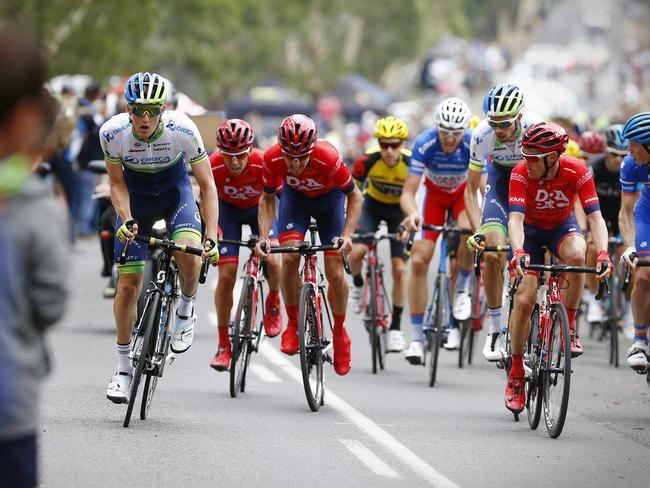 Drapac riders at the national titles. Picture: Wayne Ludbey