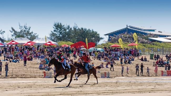 The Mackay Beach Horse Racing Festival may not ever make a return. Picture: Mackay Tourism