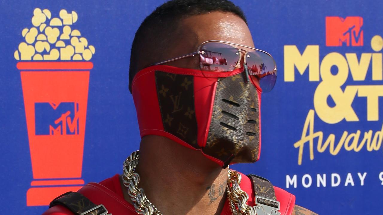 Nick Cannon channels Mortal Kombat in Louis Vuitton MUZZLE on