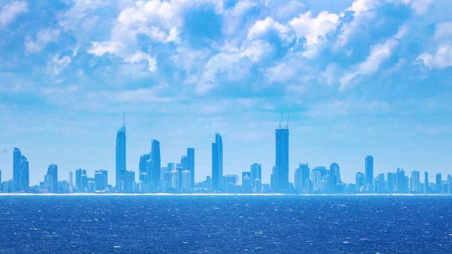 Gold Coast skyline file picture.Picture: NIGEL HALLETT