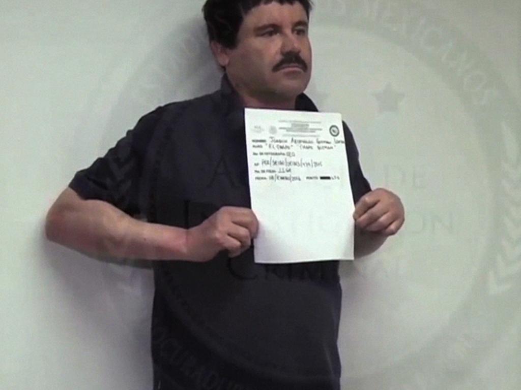 El Chapo escaped from maximum security Mexican prisons twice, before he was extradited to the US last year. Picture: AFP Photo / Attorney General Office / Ho