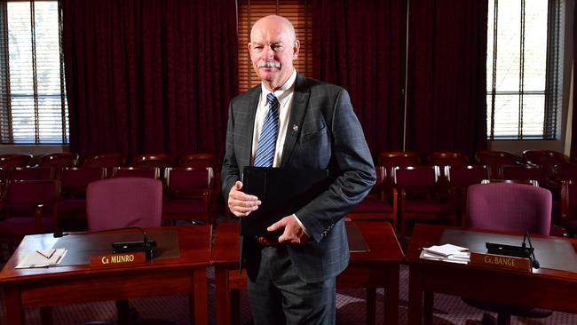 Mitcham Mayor Glenn Spear at the council chambers. Picture: AAP/Keryn Stevens