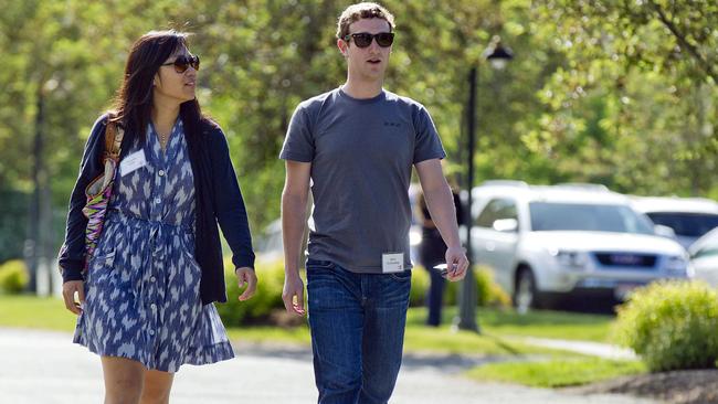Facebook founder ... Facebook founder Mark Zuckerberg ‘liked’ Chris Cox’s apology over the network’s name policy. (AP Photo/Julie Jacobson)