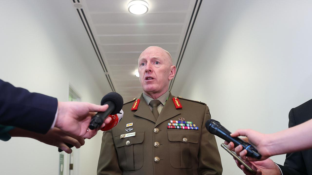 Lieutenant-General John Frewen in Parliament House in Canberra. Picture: NCA NewsWire / Gary Ramage