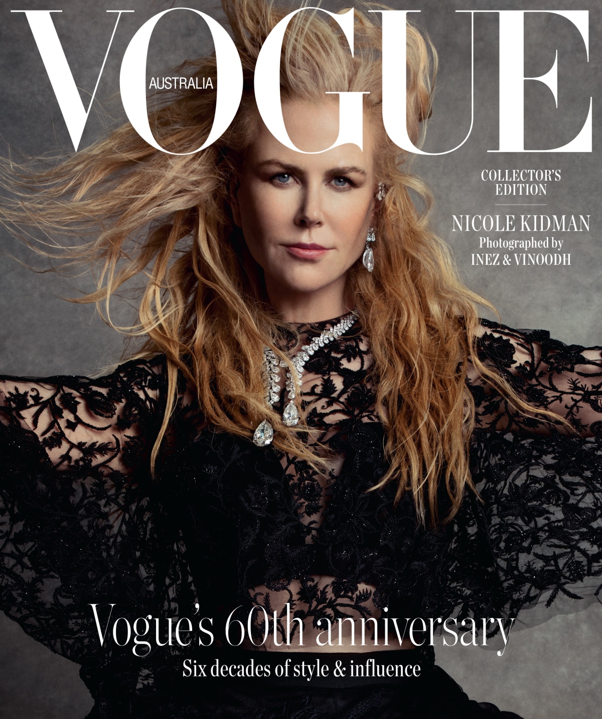 Nicole Kidman Stuns in Louis Vuitton for Vogue Australia January Cover