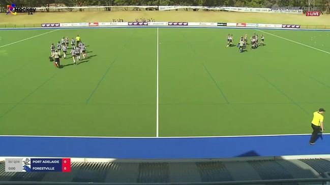 REPLAY: SA Premier League Hockey - Forestville vs Port Adelaide (Women's)