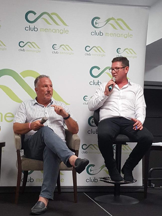 Sir Ian Botham talked about the traditional rivalry between England and Australia and said wanting to beat Australia at any sport was in the genes. Picture: Luisa Cogno