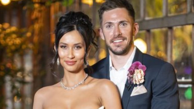 Evelyn Ellis and Rupert Bugden’s relationship was short-lived, with Rupert’s reserved nature clashing with Evelyn’s outgoing personality, leading to their decision to part ways before the final vows. Picture: Supplied