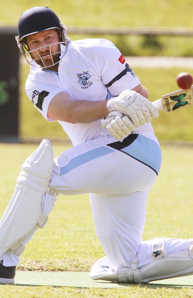 Cricket BPCA A1: Jan Juc v Barrabool at jan Juc.Jan Juc. batsman Nick HydenPicture: Mark Wilson