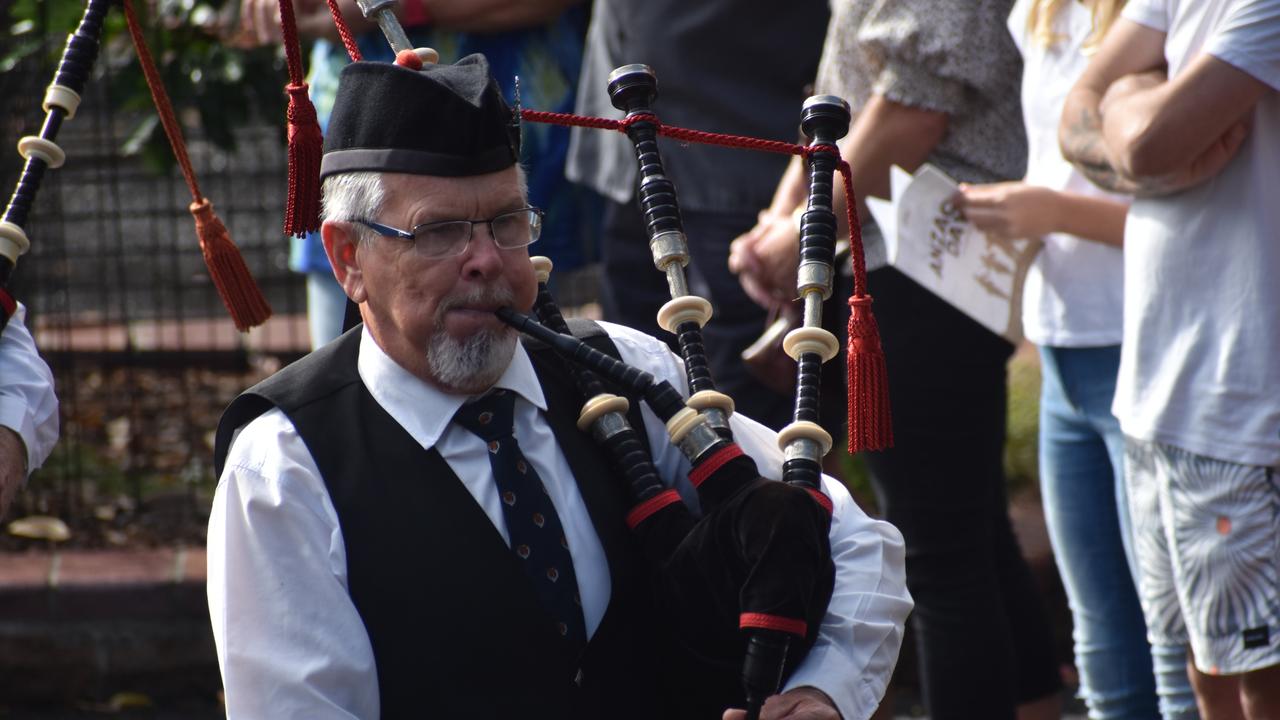 Scenes from the Bundaberg Civic Service.