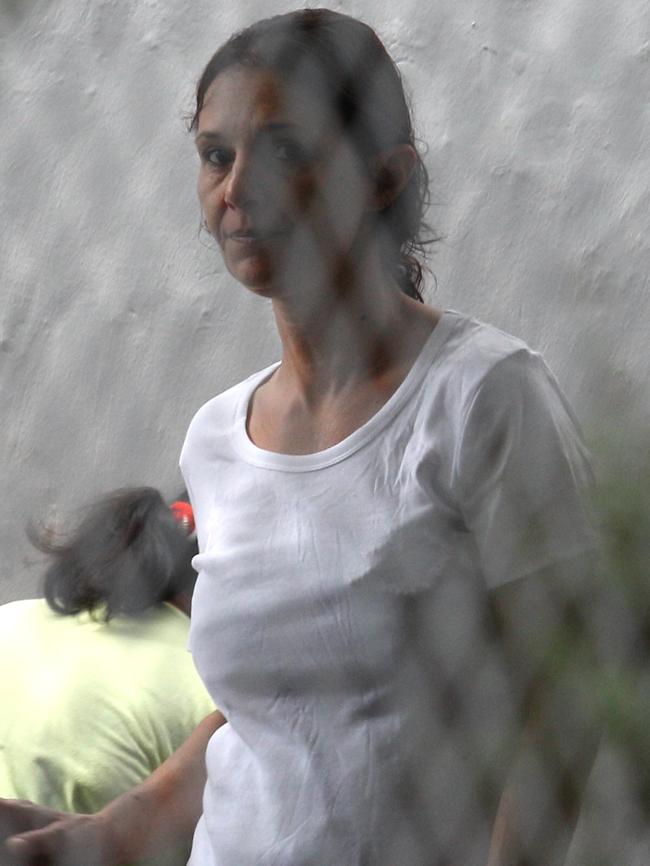 Australian Sara Connor inside the prison kitchen. Picture: Lukman S. Bintoro