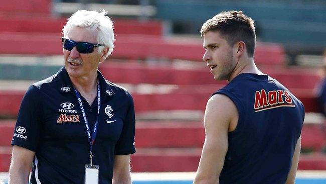 Carlton Skipper Marc Murphy Says Mick Malthouse Has Helped Him Hit Form At Right Time The