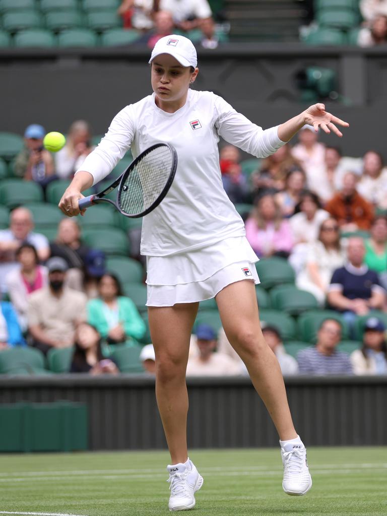 Barty is still an ace on the court. (Photo by Clive Brunskill/Getty Images)