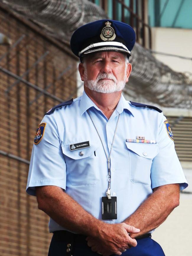 Chief Superintendent Dave Farrell inside Long Bay in 2013.