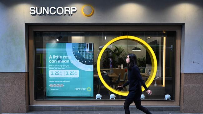 ANZ is to submit its long-awaited pitch to acquire Suncorp Bank to the nation’s competition regulator within weeks as it seeks approval for the $4.9bn deal. Picture: William West/AFP