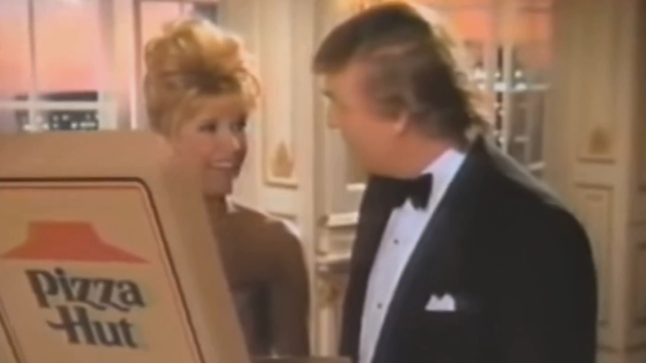 Ivana Trump remembered in famous Pizza Hut commercial with ex-husband Donald