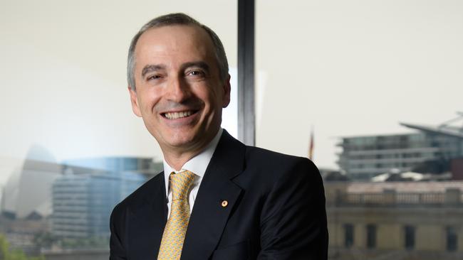 Virgin Australia Group CEO and Managing Director John Borghetti poses for a photograph after delivering the company's half-year results in Sydney, Wednesday, February 13, 2019. (AAP Image/Dan Himbrechts) NO ARCHIVING