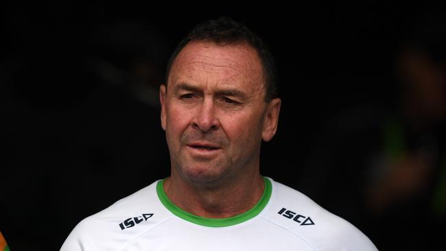 Raiders coach Ricky Stuart got me onboard to help his side. Picture: Dan Himbrechts