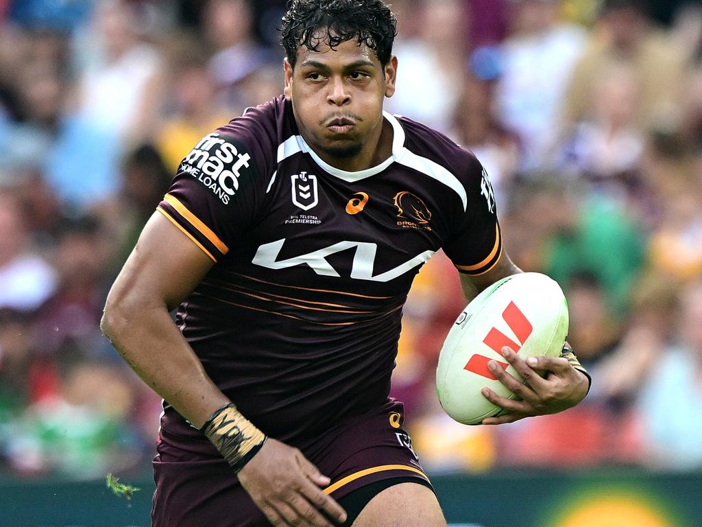 Off-contract Selwyn Cobbo is yet to receive an offer from the Broncos. Picture: Getty Images