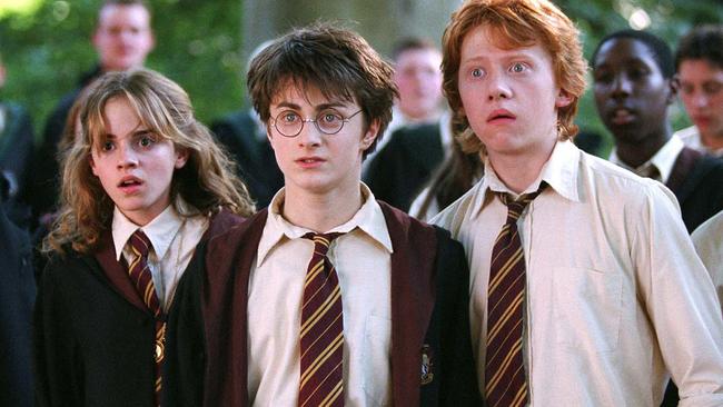 Magical powers ... certain words and sentences from Harry Potter stories cast a spell on the brain. Picture: AP Photo/Warner Bros, Murray Close