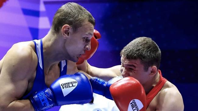 In 2019, Medvedev won a gold medal in the 64kg weight category at the Armed Forces Boxing Championships. Picture: East 2 West News