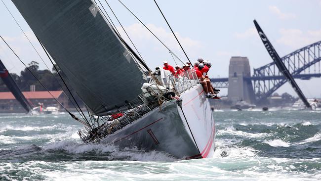 Wild Oats XI could make the most of favourable conditions. Picture: Brett Costello