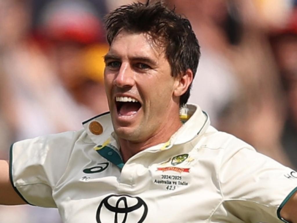 Cummins helped steer the Aussies to a famous victory. Picture: Robert Cianflone/Getty Images