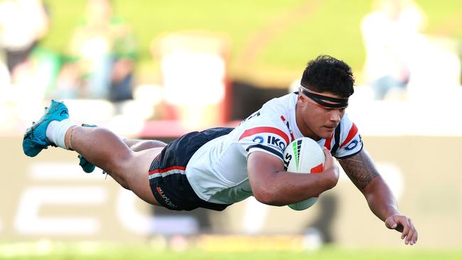 Salesi Foketi was brilliant for the Roosters. Picture: Jason McCawley/Getty Images