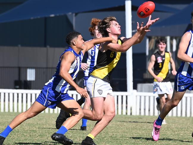 Labrador player Lachlan RocheColts QAFL match between Labrador and Mt GravattSaturday April 20, 2024. Picture, John Gass