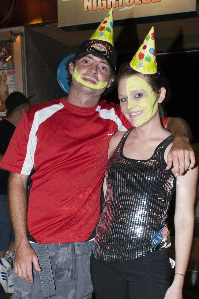 Boss's birthday bash, Doors Nightclub, Mackay : Russell Bentley and Tennielle Matthias