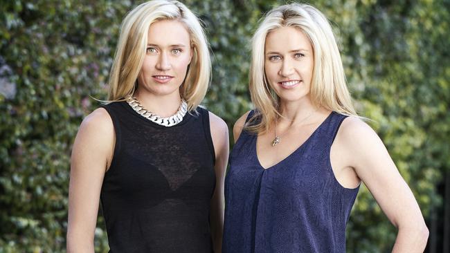 The sisters remember growing up on raw, organic food “before it was trendy”.