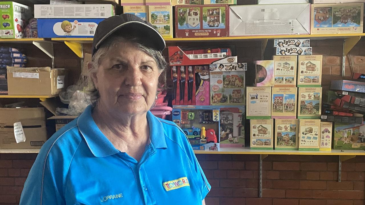 Toyworld owner Lorraine Broadley said the theft was the latest blow for her business, which was still recovering from being submerged in the devastating 2022 floods.