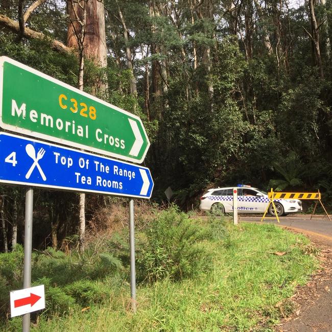 Memorial Cross access has been closed by police.