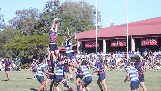 GPS First XV rugby grand final between TSS and Nudgee College. 9 September 2023 Southport Picture by Richard Gosling