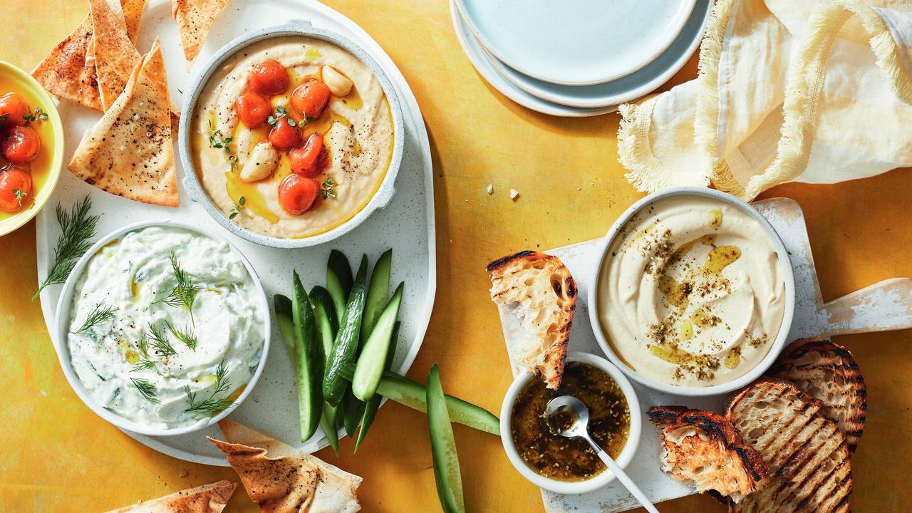 Master making homemade hummus and tzatziki | The Australian