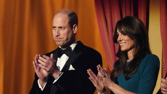 Britain's Prince William, the heir to the throne, found himself thrust back to the frontline of royal duties. Picture: Aaron Chown/AFP