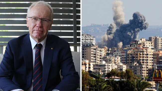 Former Queensland Labor premier Peter Beattie warns the public debate on the Middle East conflict has been 'hijacked by extremists'. Picture: Britta Campion/AFP