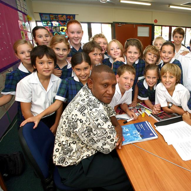 MacKency William is a teacher from a school in Vanuatu and is visiting Somerset College