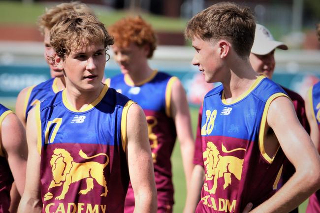 Padua twins Lachie and Jordie Chambers.