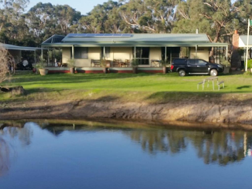 The Antonuccis’ home before the fire tore through it. Picture: David Crosling