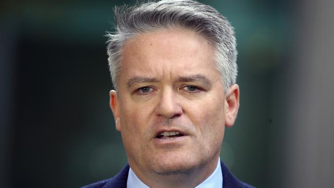 Senator Mathias Cormann. Picture: Gary Ramage