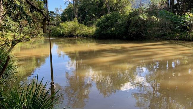 A section of the Tweed River. Water is pumped to the Uki, where it is treated to supply drinking water. Picture: DPI