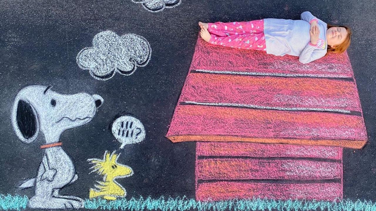 Australians Join Global Chalk Footpath Art Movement During Covid 19 Pandemic Distancing Kidsnews