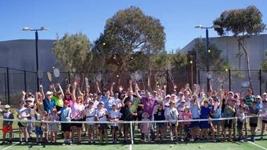 Oakleigh Tennis Club celebrates arriving at its new home