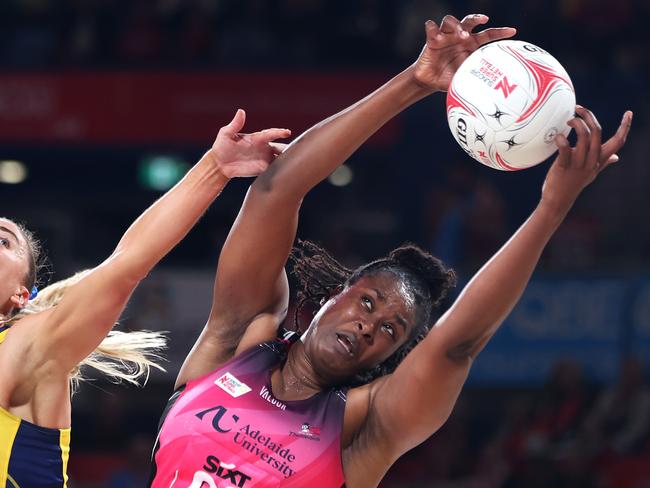 Fowler-Nembhard was full of praise for Romelda Aiken-George. Picture: Mark Kolbe Photography/Getty Images