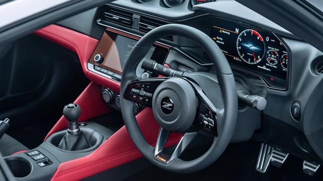 The interior has plenty of modern tech features. Photo: Thomas Wielecki