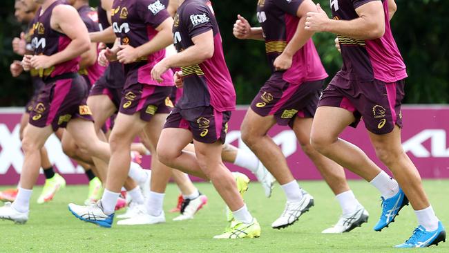 Four Broncos players have tested positive to Covid. Picture: Josh Woning