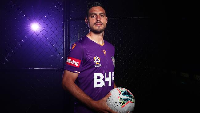 Glory striker Bruno Fornaroli went through a lean spell at the beginning of his first season with Perth but has scored five goals in his last six games. Picture: Getty Images