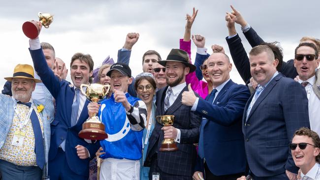 Australian Bloodstock has won the Melbourne Cup with Gold Trip (2022) and Protectionist (2014). Picture: Jay Town/Racing Photos via Getty Images